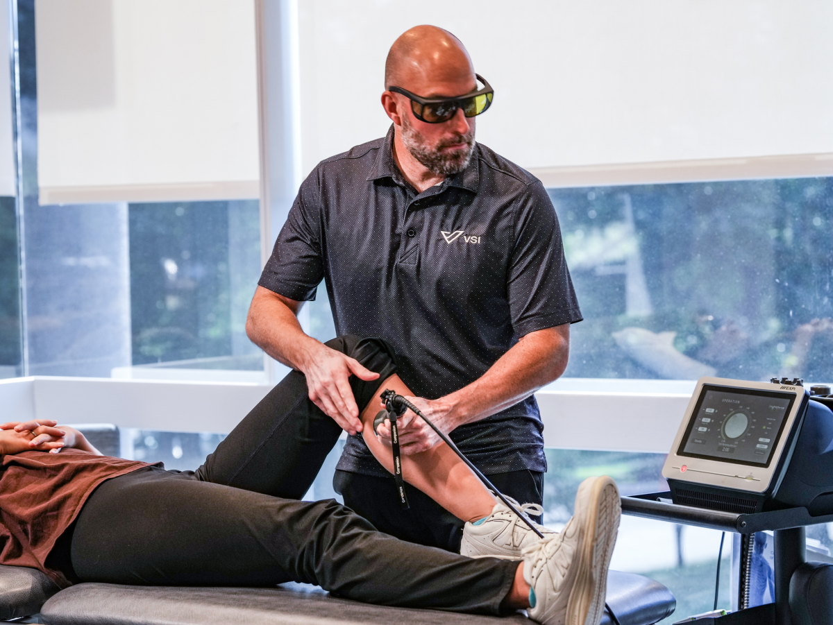 laser therapy for leg pain