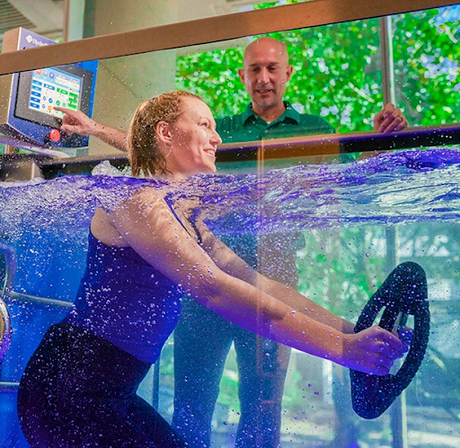 Aquatic Therapy Exercise