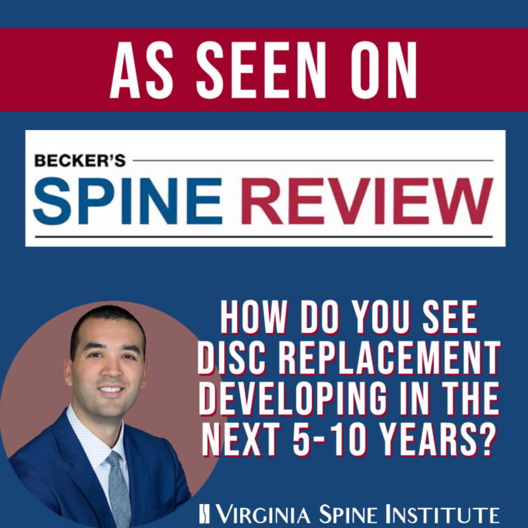 Becker’s Spine Review Interview: Dr. Haines on Disc Replacement Potential to Supersede Spinal Fusions