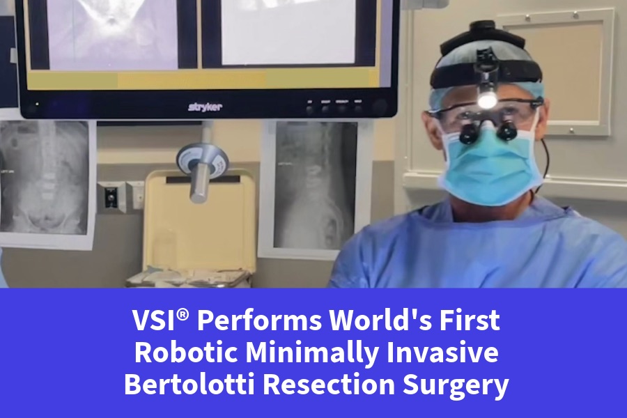 world's first bertolotti resection milestone