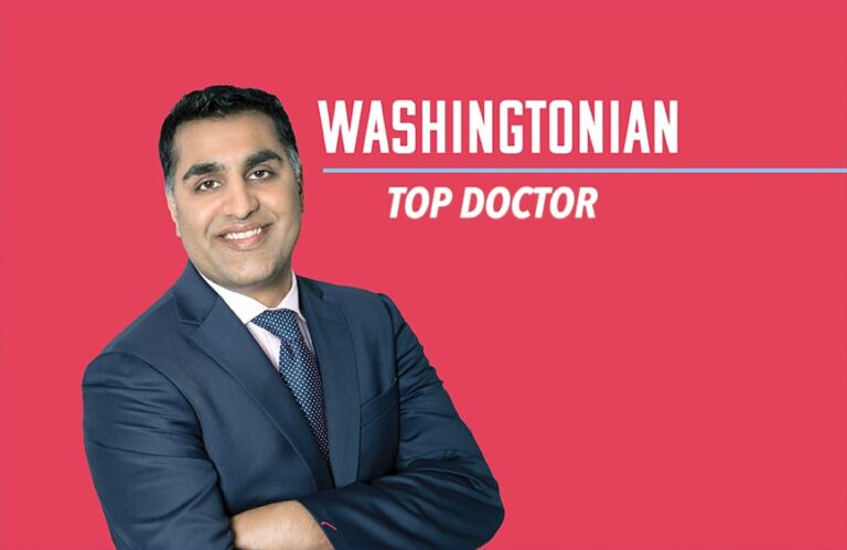 Dr. B recognized as Washingtonian Top Doctor