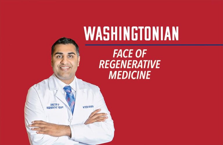 Washingtonian Face of Regenerative Medicine