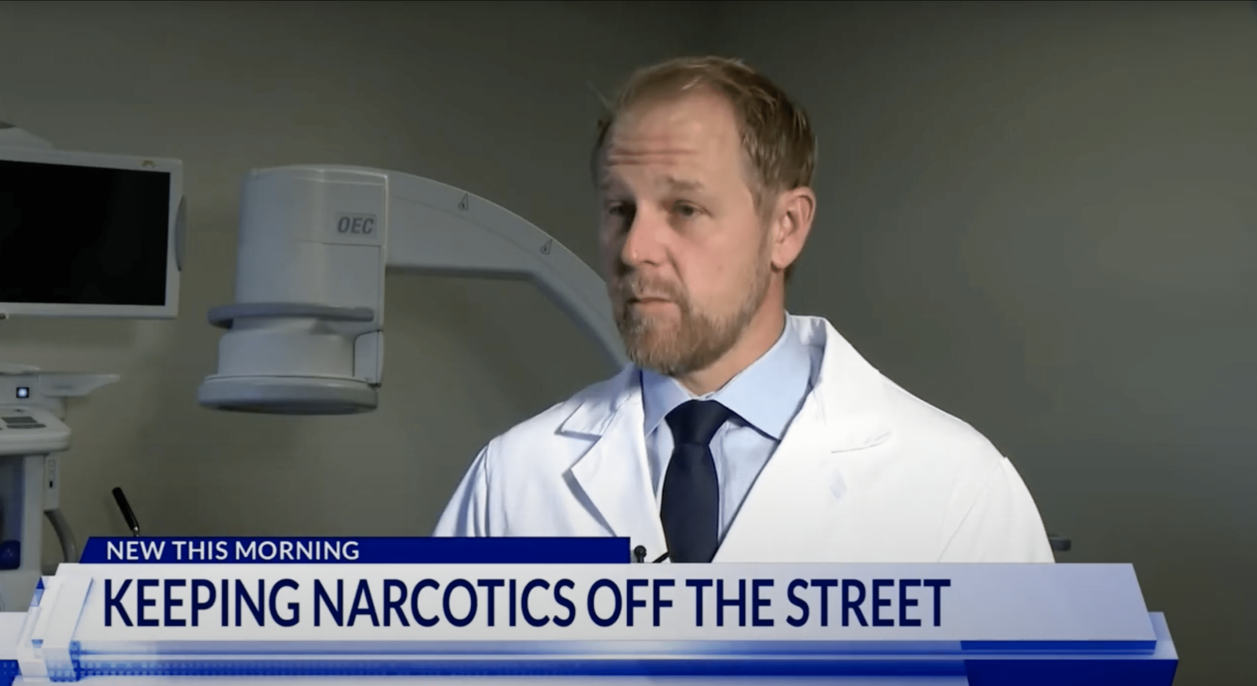 crg opioid news interview screenshot