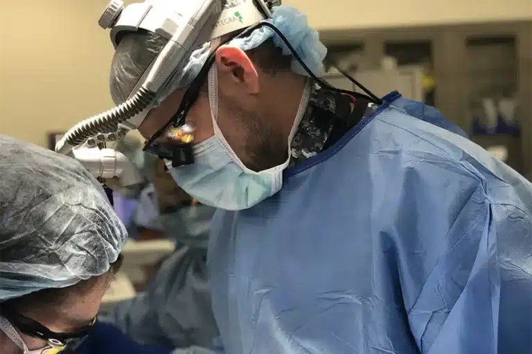 crg using ar during spine surgery