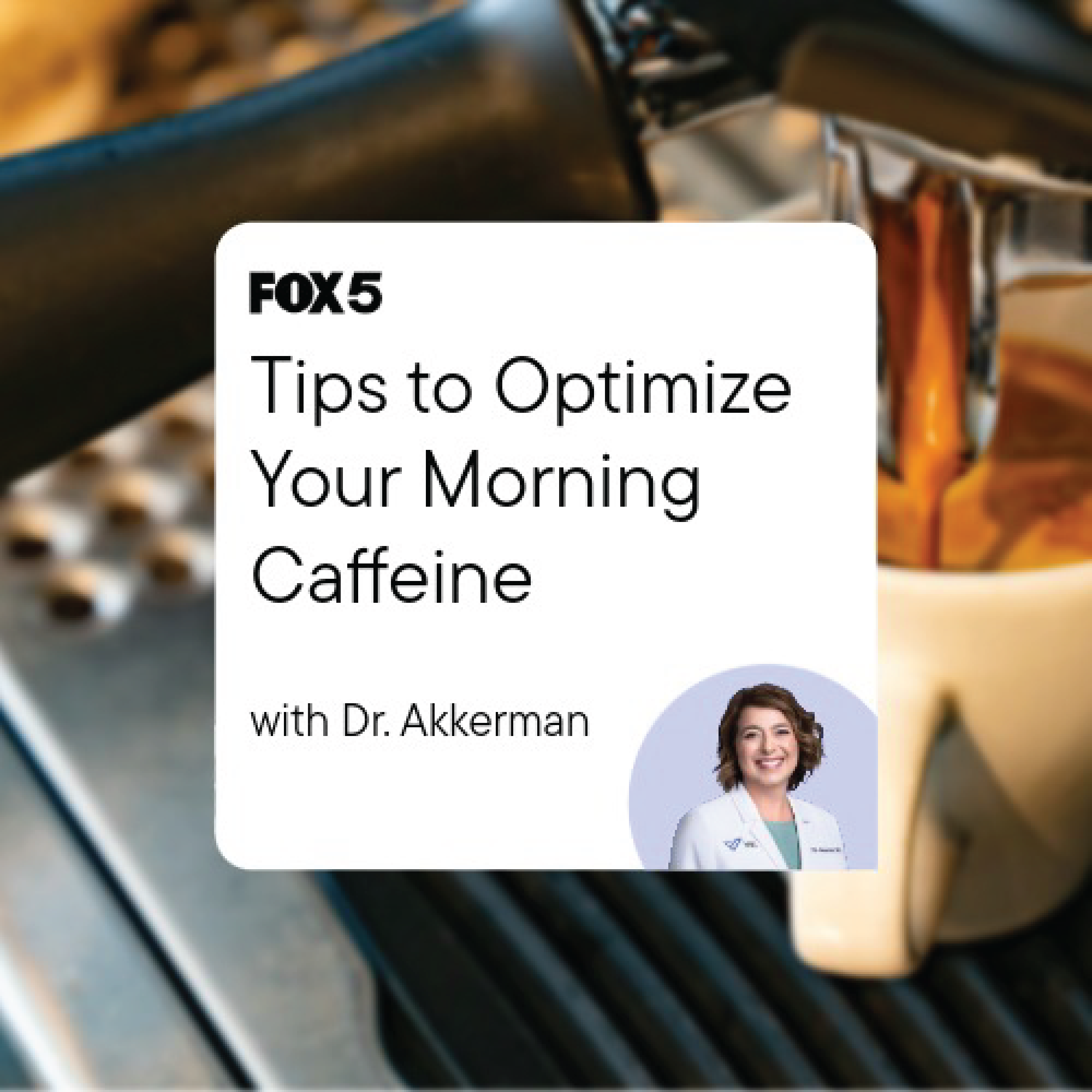 Tips to optimize your morning caffeine 