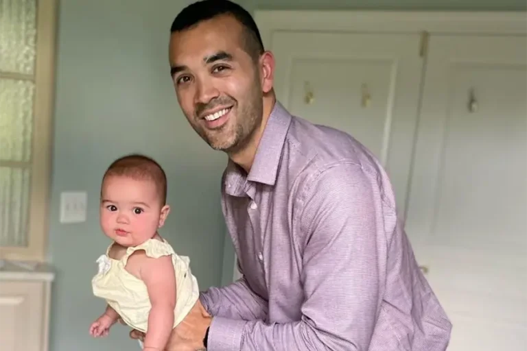 dr. haines holding baby