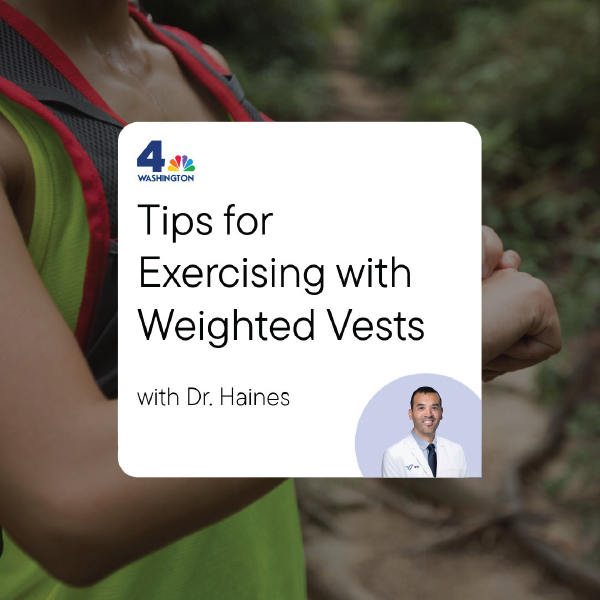 Tips for exercising with weighted vests