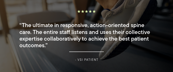 google review on ultimate spine team