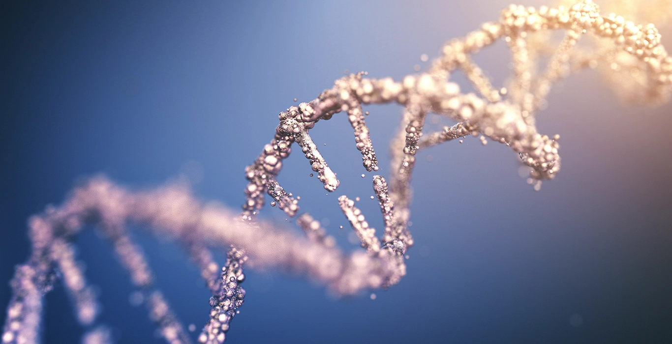 highly detailed dna multi colored regenerative medicine