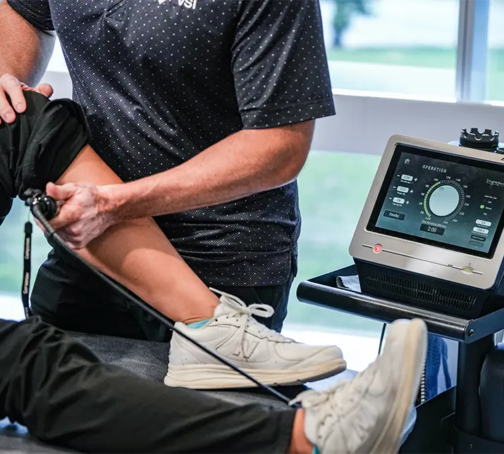 laser therapy for legs