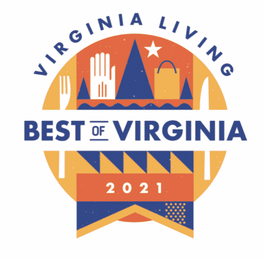 Virginia Living "Best of Virginia" graphic