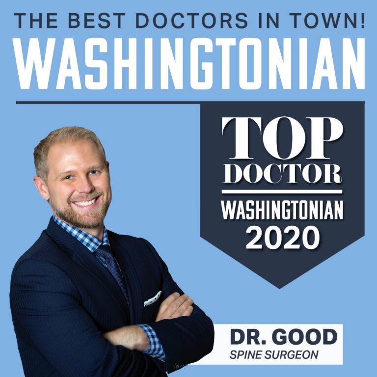 Dr. Good Washingtonian Top Doctor graphic