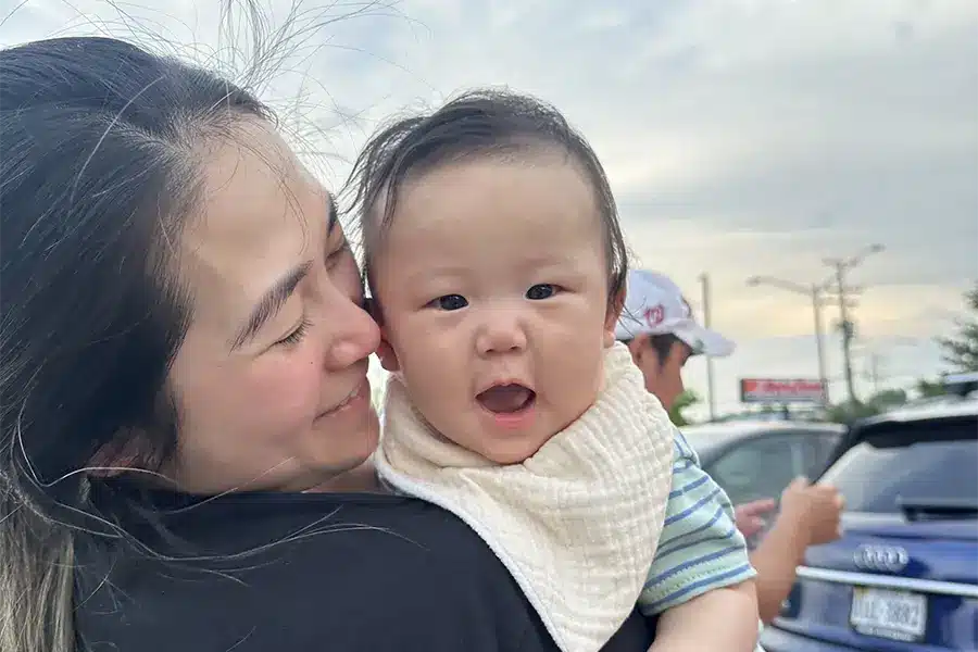 mother and her newborn