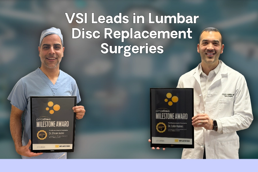 vsi leads lumbar disc replacement surgeries