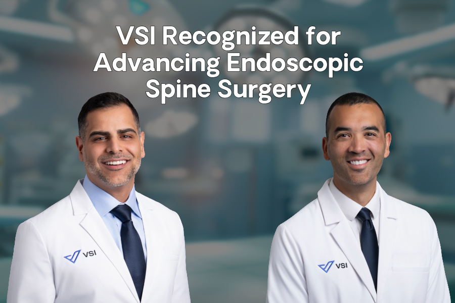 vsi recognized for advancing endoscopic spine surgery
