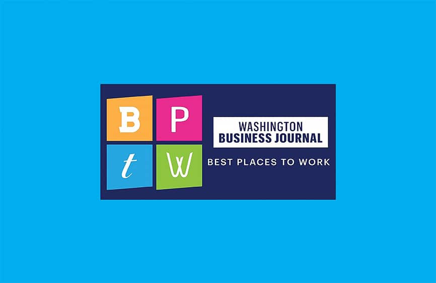 Washington Business Journal Best Places to Work graphic